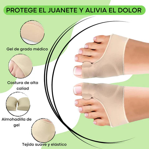 Corrector de Juanetes Ortopédico- Hallux™ (1 par) + Envio Gratis