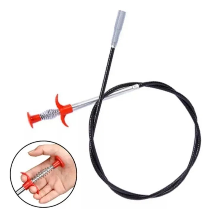 Gancho de limpieza Para Tuberías - Extrae y libera drenajes