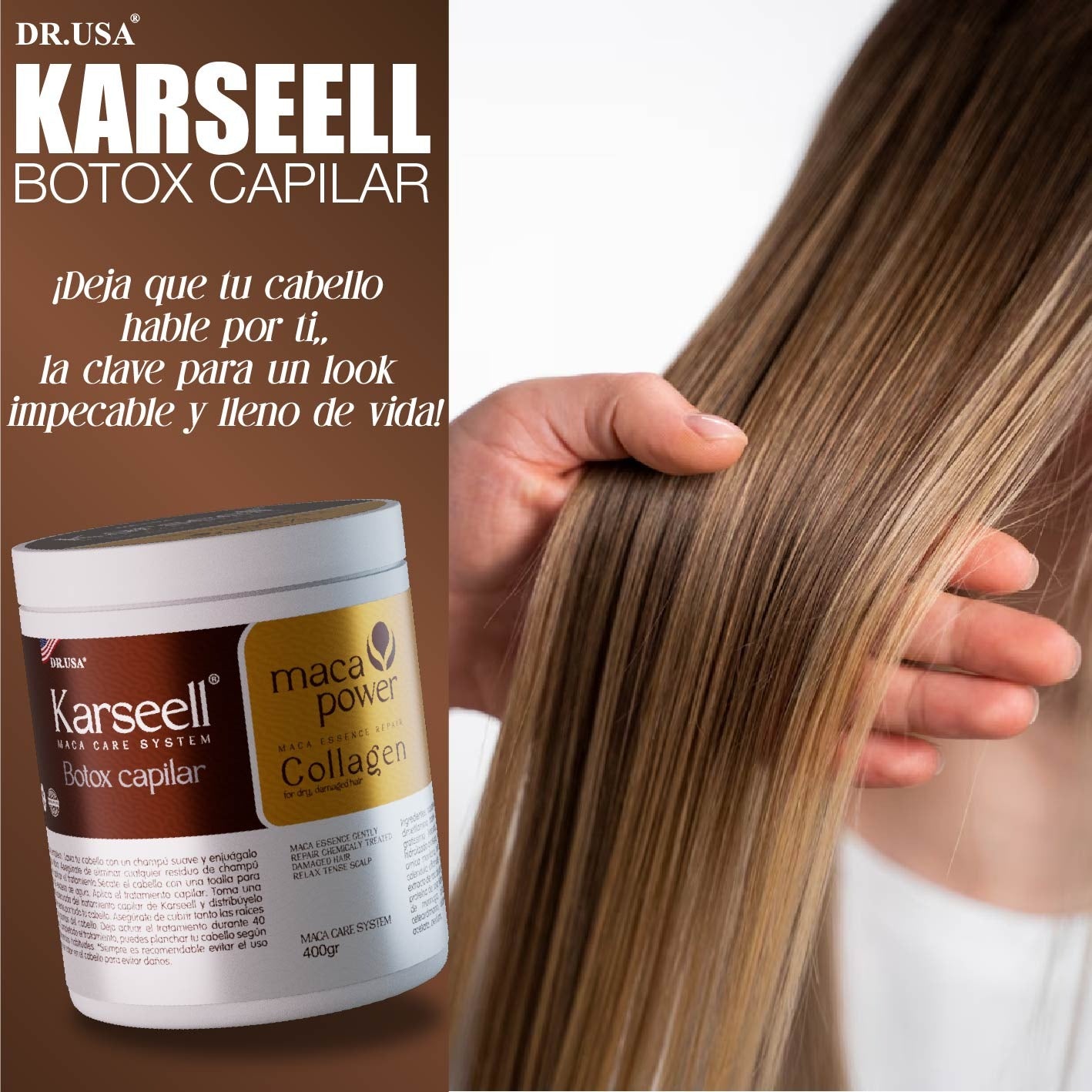 ✨ Mascarilla Capilar Karseell / Producto Original