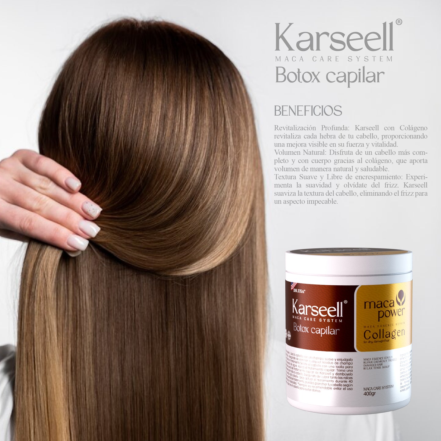 ✨ Mascarilla Capilar Karseell / Producto Original