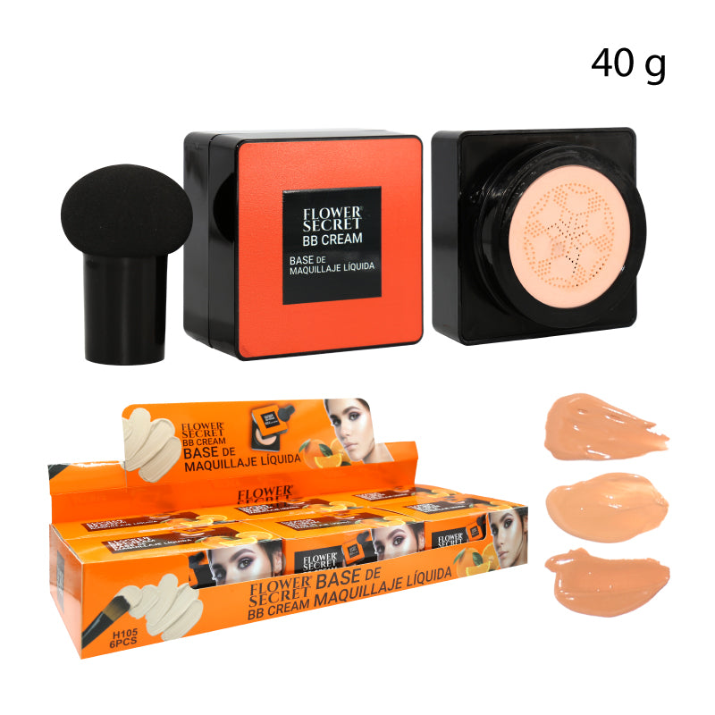 BASE DE VITAMINA C | MAQUILLAJE HIDRATANTE | BASE DE ALTA COBERTURA
