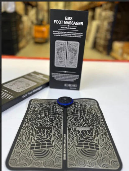 🔥 ¡Stock limitado! 🔥 ¿Tus pies te duelen a diario? 👣💥 Prueba este masajeador EMS y siente el alivio al instante ✅👨‍🦽