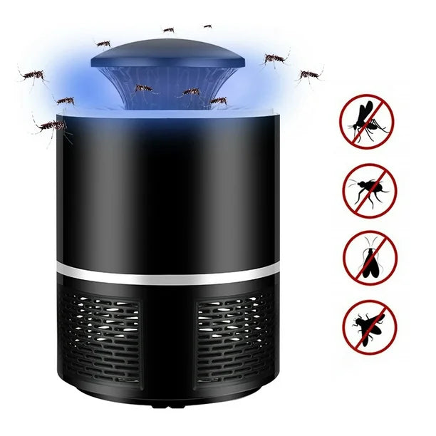 Lámpara Inteligente Mata Mosquitos UV / Protección silenciosa, sin químicos y 24/7