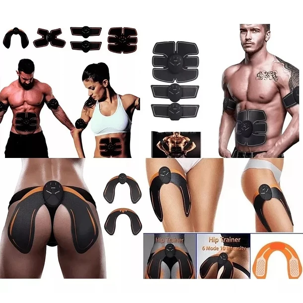 Gimnasia pasiva 5 en 1/ Electroestimulación