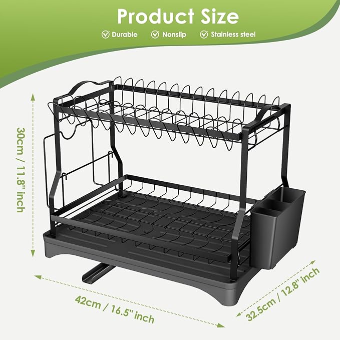 Dale a tu cocina el toque de orden y estilo que se merece con el Escurridor de Platos Premium