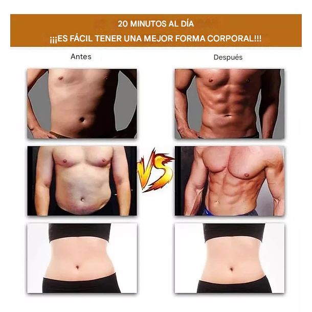 Gimnasia pasiva 5 en 1/ Electroestimulación