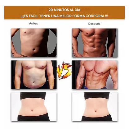 Gimnasia pasiva 5 en 1/ Electroestimulación