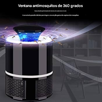 Lámpara Inteligente Mata Mosquitos UV / Protección silenciosa, sin químicos y 24/7