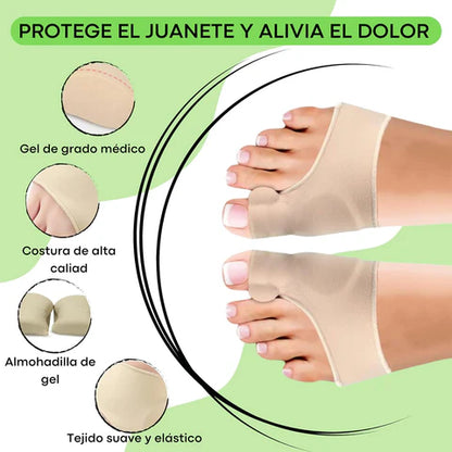 Corrector de Juanetes Ortopédico- Hallux™ (1 par) + Envio Gratis