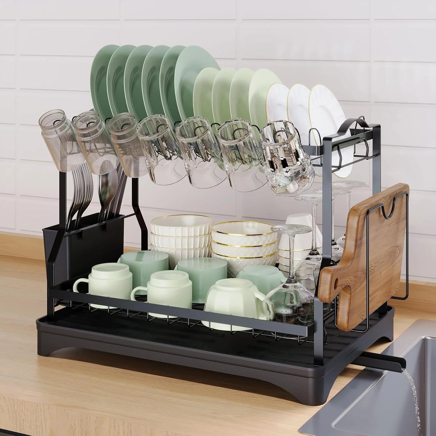 Dale a tu cocina el toque de orden y estilo que se merece con el Escurridor de Platos Premium