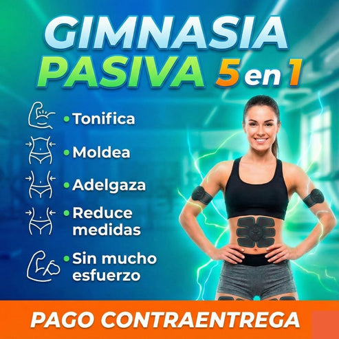 Gimnasia pasiva 5 en 1/ Electroestimulación