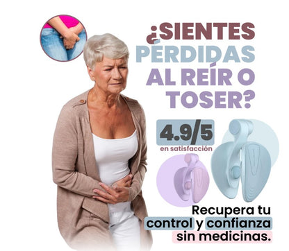 Vuelve a reír y moverte sin miedo con el Ejercitador de Suelo Pélvico y Piernas Con Contador