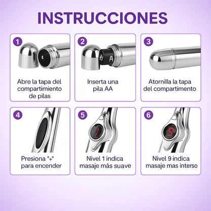 Lápiz Acupuntura Portátil / Alivio instantáneo sin agujas