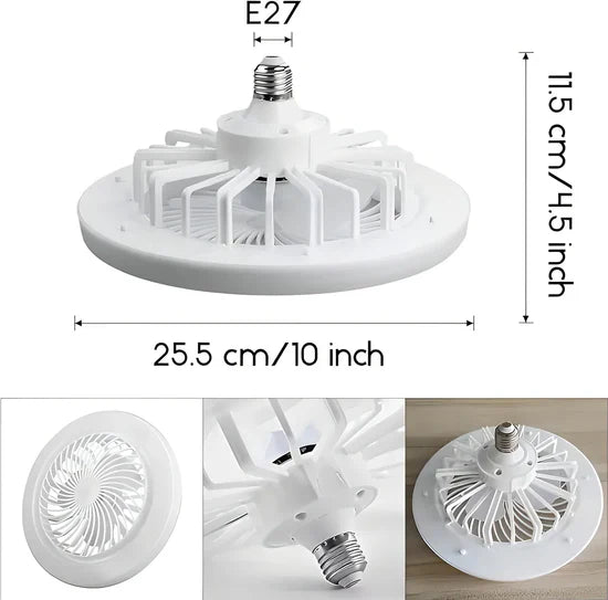 VENTILADOR DE TECHO CON LUZ🌪️💡