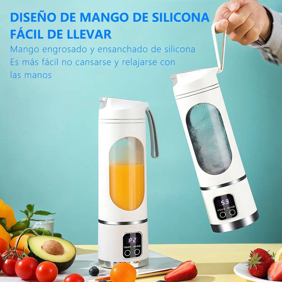 Licuadora Procesadora PORTATIL USB 450ML
