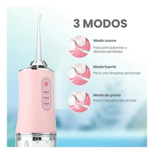 Limpieza profesional en casa - Irrigador Dental Portátil