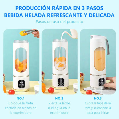 Licuadora Procesadora PORTATIL USB 450ML