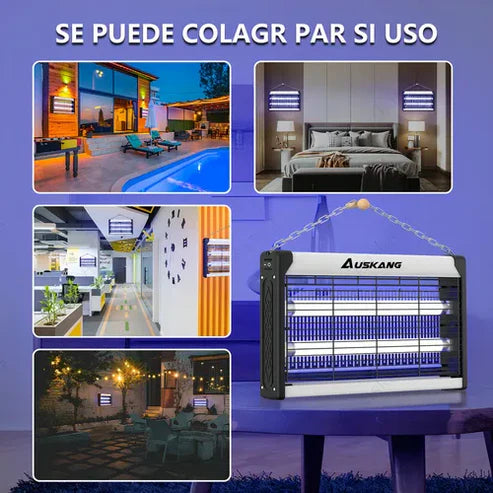 MATA MOSCAS ELÉCTRICO DE ALTO VOLTAJE – 20W