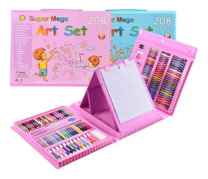 Mega Set de Arte de 208 piezas