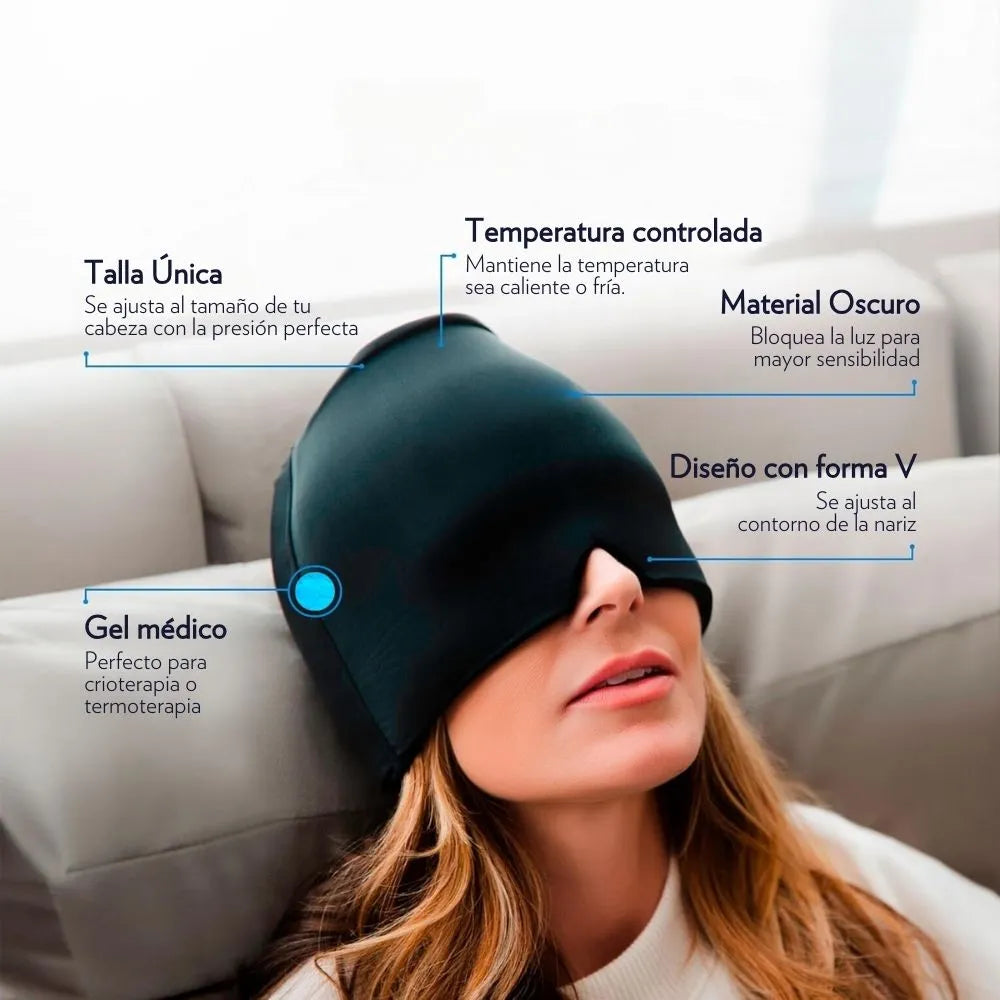 GORRO MIGRAÑA - ¡ALIVIO SIN PASTILLAS!