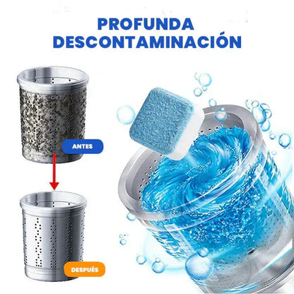 PASTILLAS LIMPIEZA PROFUNDA PARA LAVADORA