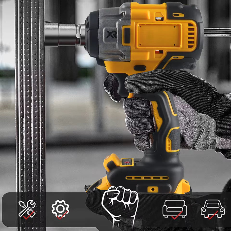 Llave Taladro de Impacto Inalámbrico TASBEL™ 98V + doble batería + Accesorios