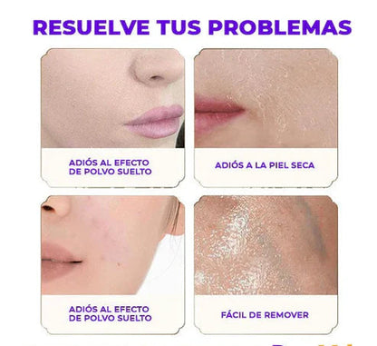 BASE DE VITAMINA C | MAQUILLAJE HIDRATANTE | BASE DE ALTA COBERTURA