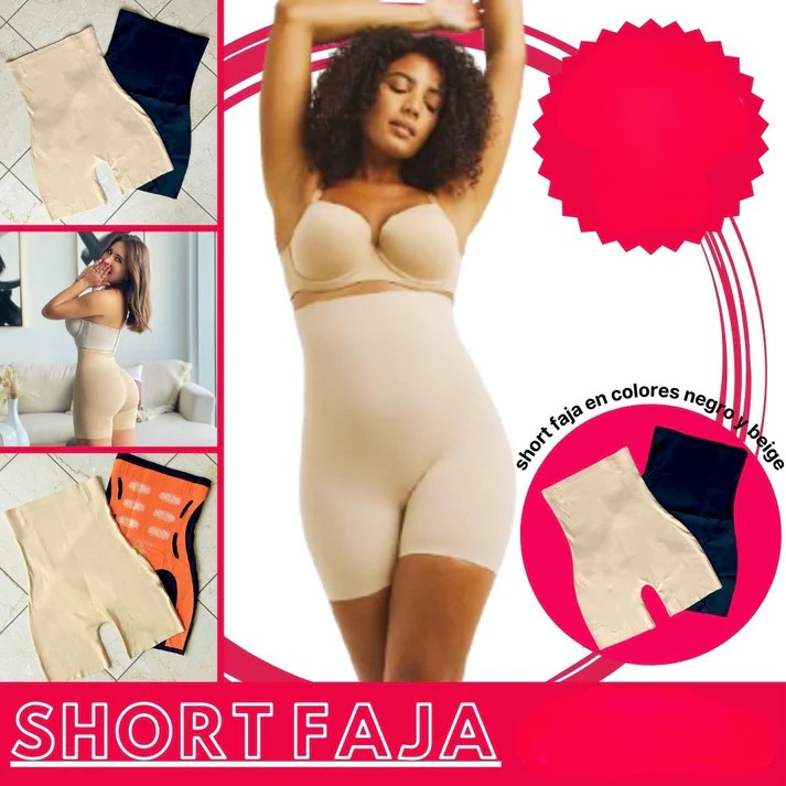 SHORT FAJA Moldeadora "INVISIBLE" Con Envio Gratis