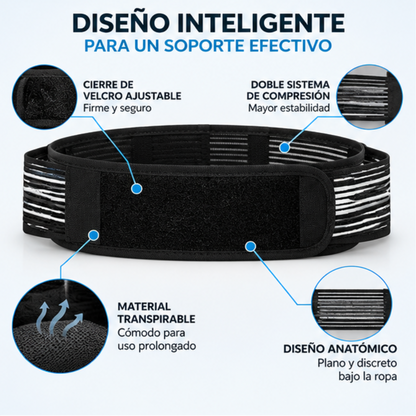 Cinturón Sacroilíaco Ajustable | Soporte Lumbar y Pélvico 🩹