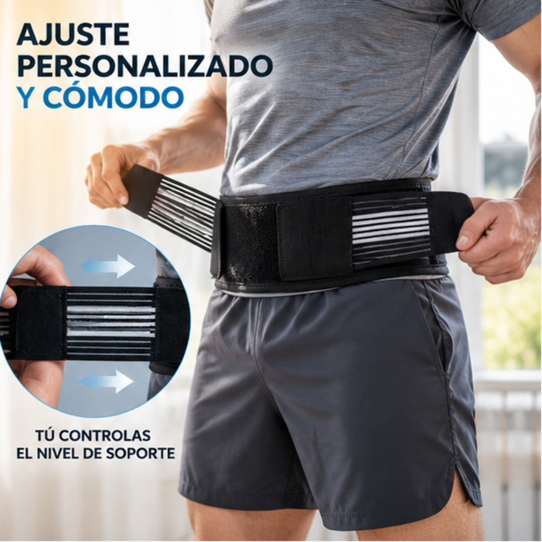 Cinturón Sacroilíaco Ajustable | Soporte Lumbar y Pélvico 🩹