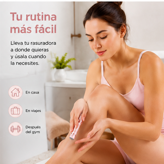 ✨Rasuradora Femenina – Piel Suave y Libre de Vello – Resultados en Minutos💮